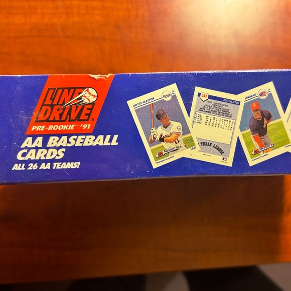 Line Drive AA Baseball cards - full box sealed - Picture 2 of 2